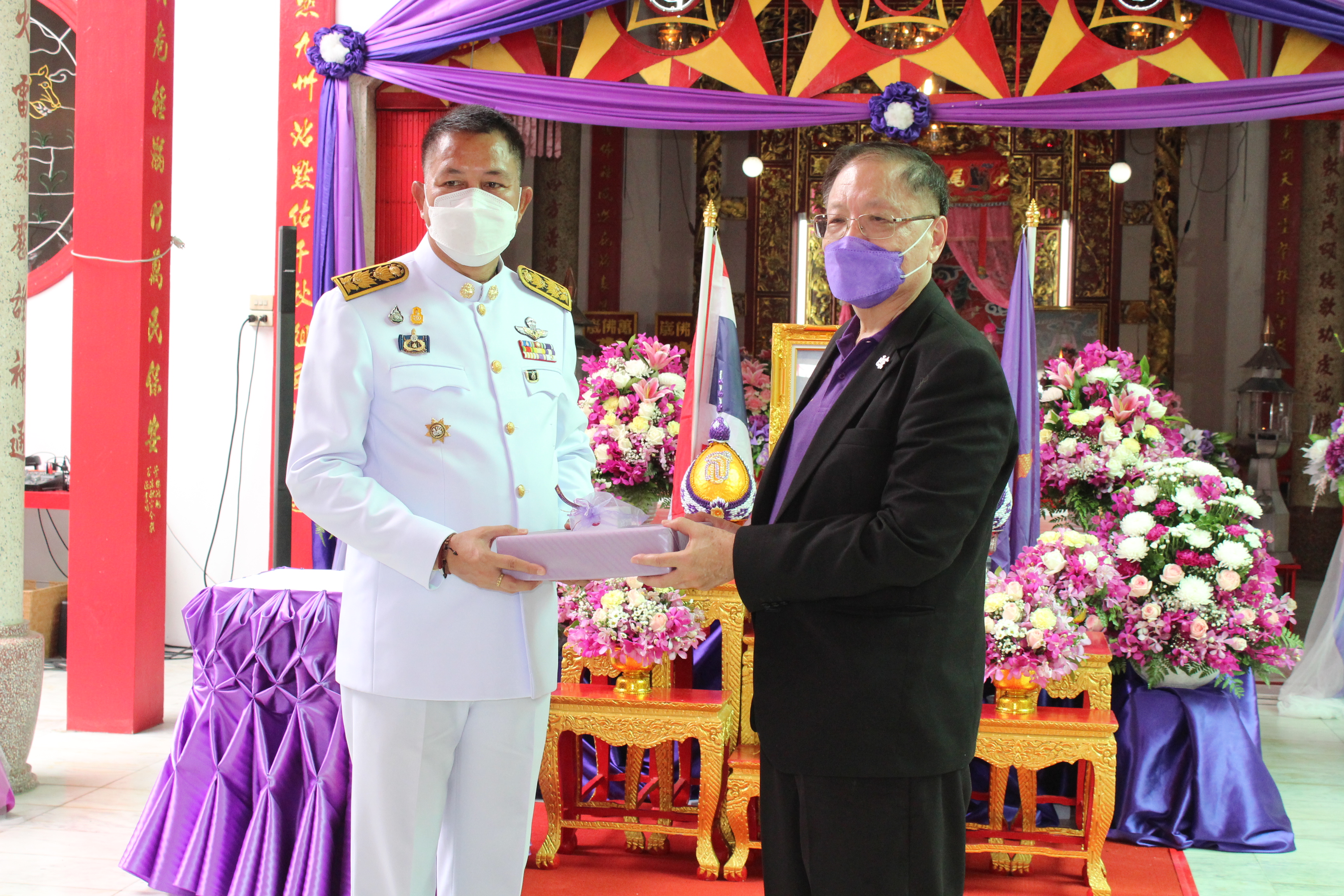 ผู้ว่าฯ ชลบุรี เป็นประธานในพิธีสมโภชกระถางธูปพระราชทาน สมเด็จพระกนิษฐาธิราชเจ้า กรมสมเด็จพระเทพรัตนราชสุดาฯ สยามบรมราชกุมารี