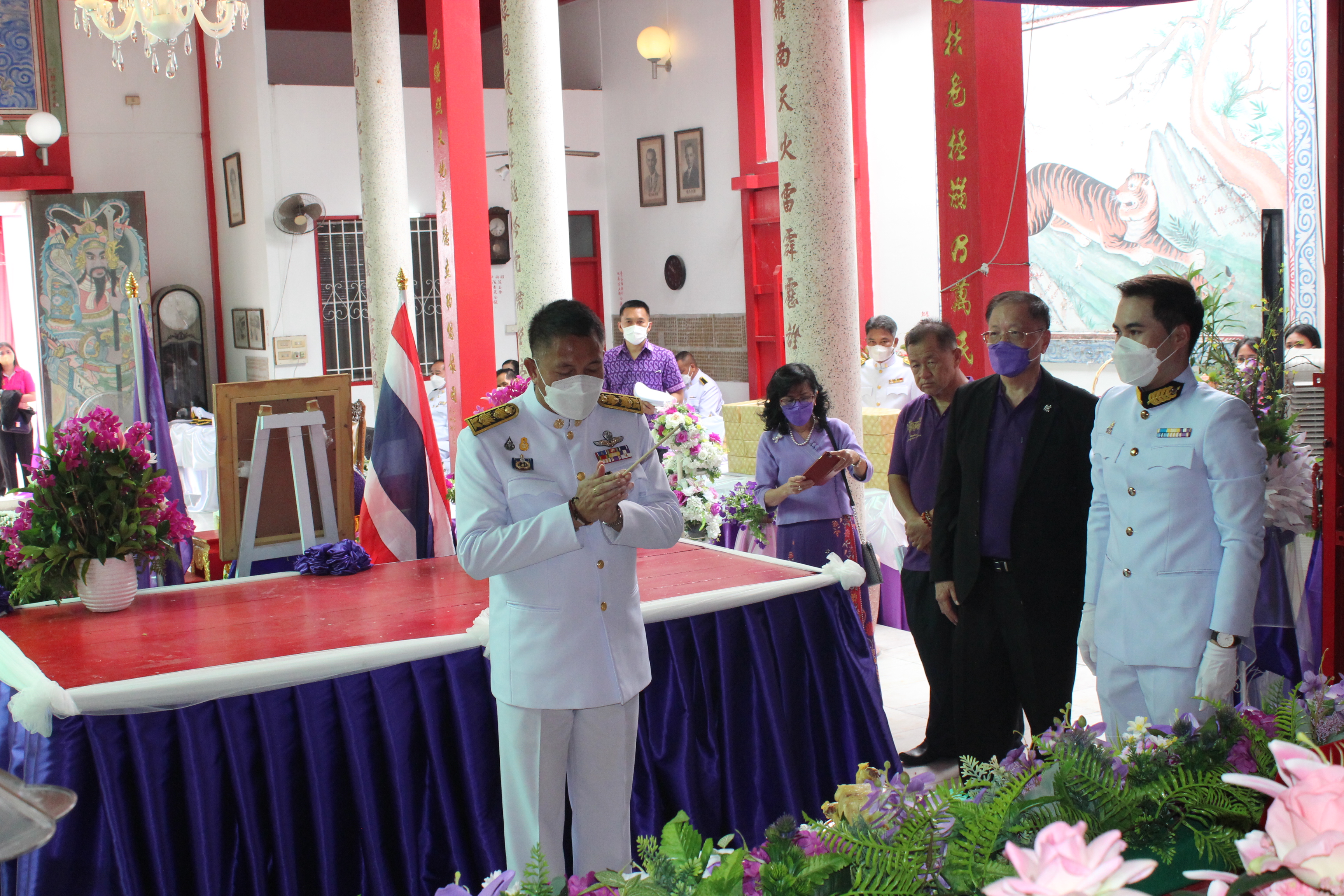 ผู้ว่าฯ ชลบุรี เป็นประธานในพิธีสมโภชกระถางธูปพระราชทาน สมเด็จพระกนิษฐาธิราชเจ้า กรมสมเด็จพระเทพรัตนราชสุดาฯ สยามบรมราชกุมารี
