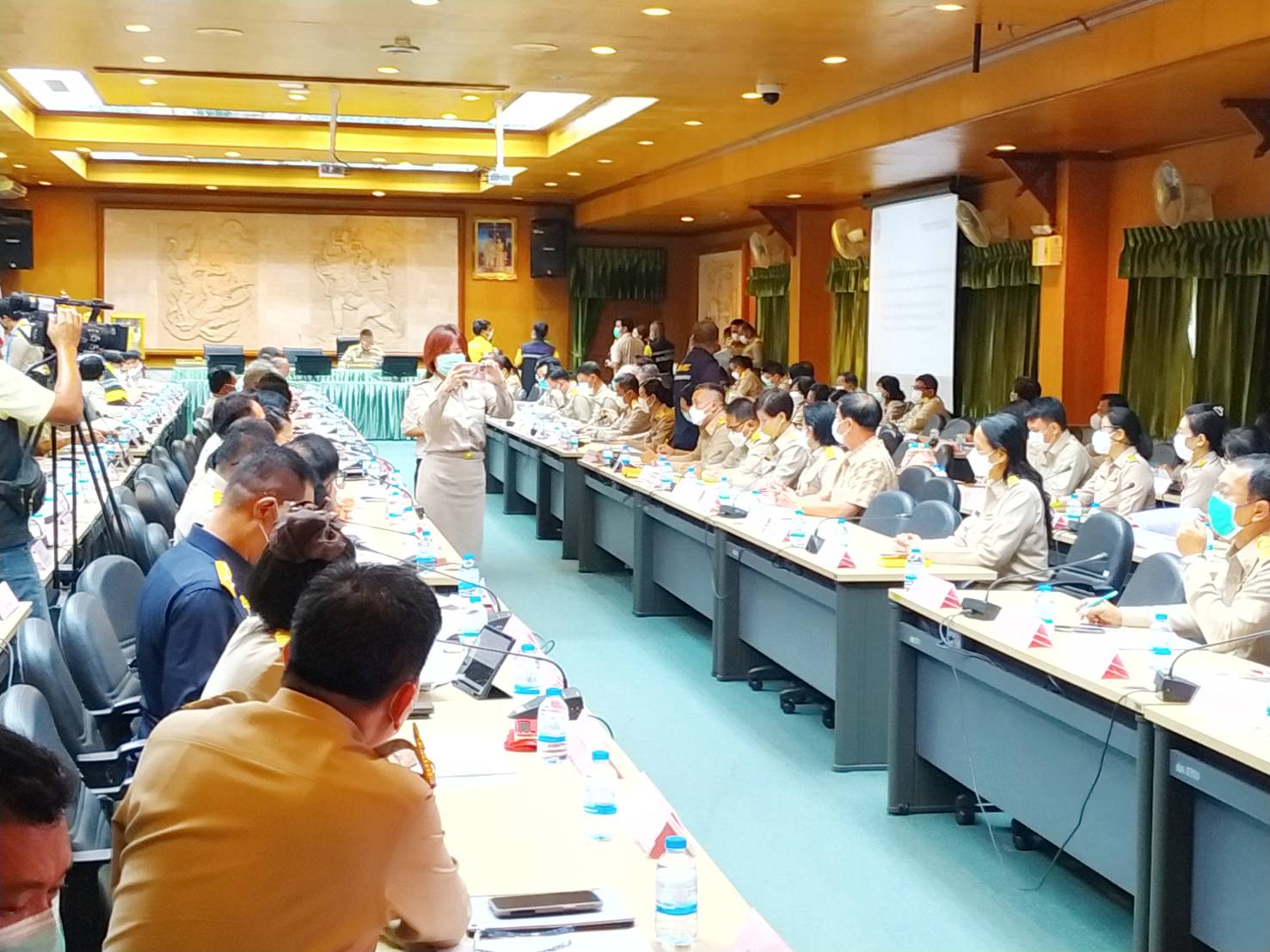 #พช.ชลบุรี# ร่วมประชุมคณะกรมการจังหวัดและหัวหน้าส่วนราชการจังหวัดชลบุรี ประจำเดือนพฤศจิกายน 2565