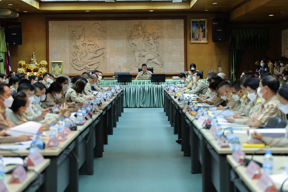 #พช.ชลบุรี# ร่วมประชุมคณะกรมการจังหวัดและหัวหน้าส่วนราชการจังหวัดชลบุรี ประจำเดือนพฤศจิกายน 2565