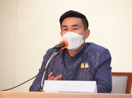 พช.ชลบุรี เข้าร่วมการประชุมมอบนโยบายและแนวทางการดำเนินงานพัฒนาชุมชน ประจำปีงบประมาณ พ.ศ.2566