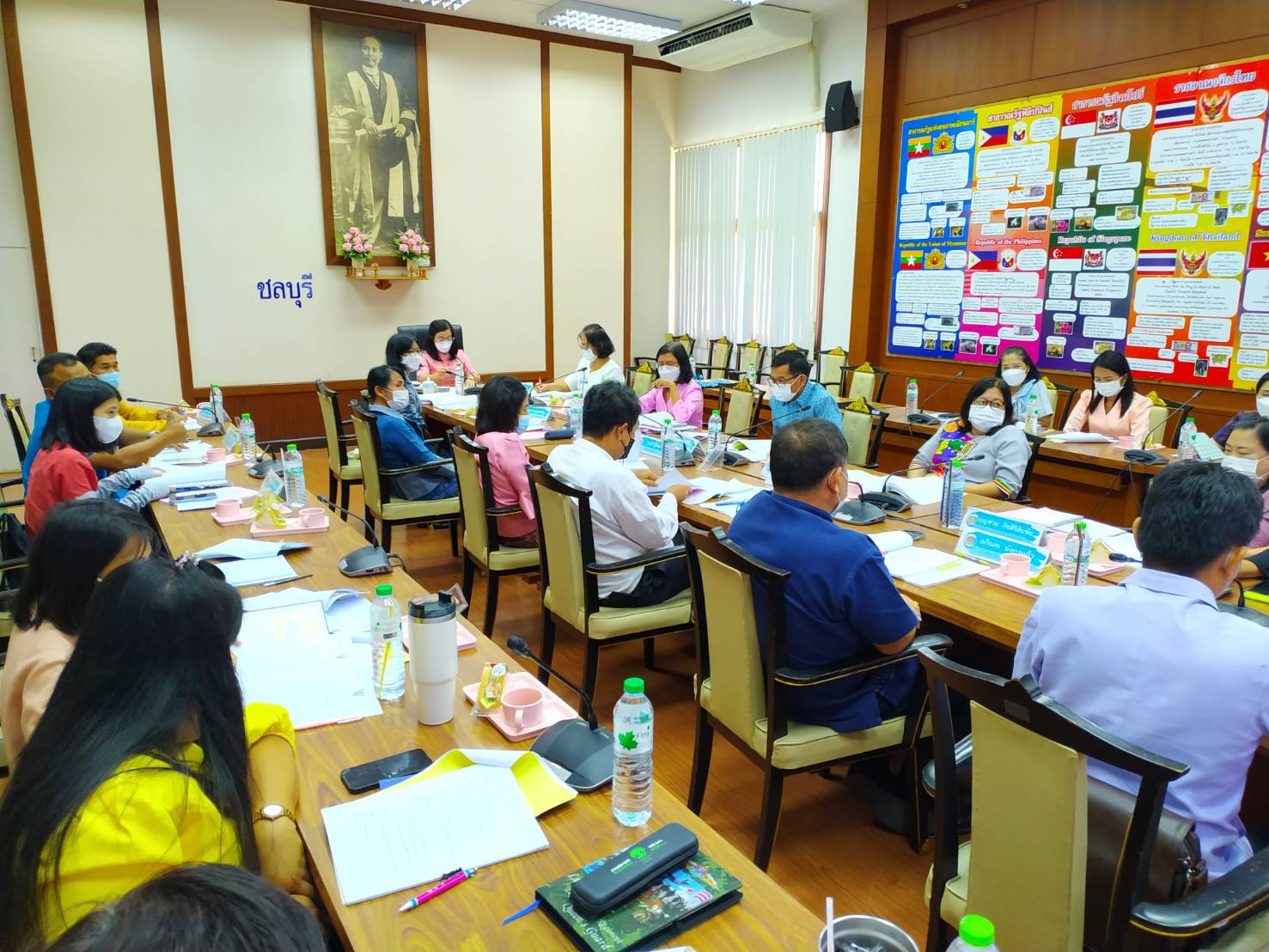 #พช.ชลบุรี# จัดการประชุมผู้อำนวยการกลุ่มงานฯ และพัฒนาการอำเภอในสังกัดสำนักงานพัฒนาชุมชนจังหวัดชลบุรี ครั้งที่ 11/2565