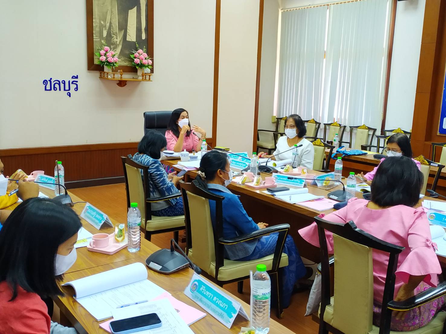 #พช.ชลบุรี# จัดการประชุมผู้อำนวยการกลุ่มงานฯ และพัฒนาการอำเภอในสังกัดสำนักงานพัฒนาชุมชนจังหวัดชลบุรี ครั้งที่ 11/2565