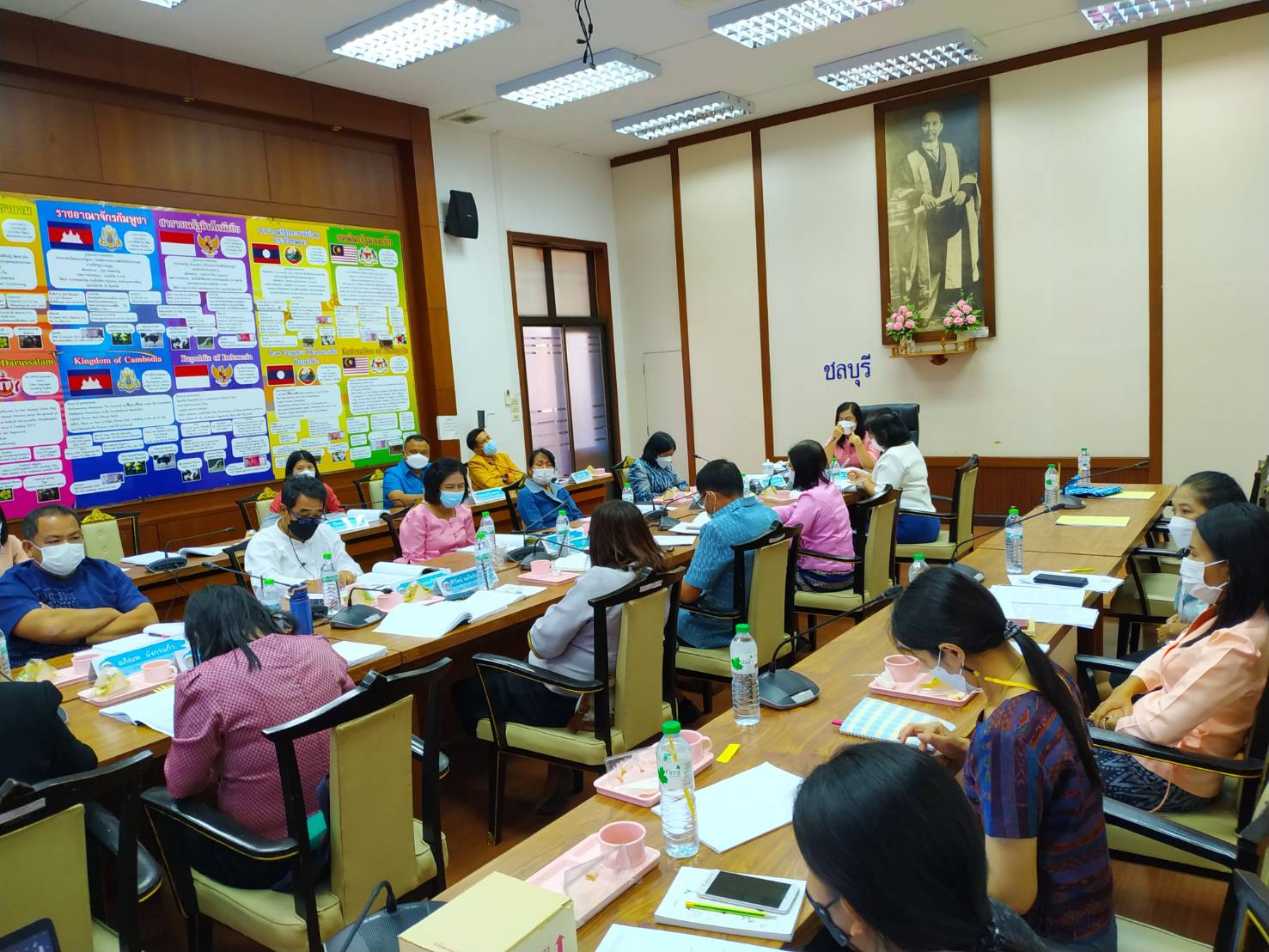 #พช.ชลบุรี# จัดการประชุมผู้อำนวยการกลุ่มงานฯ และพัฒนาการอำเภอในสังกัดสำนักงานพัฒนาชุมชนจังหวัดชลบุรี ครั้งที่ 11/2565
