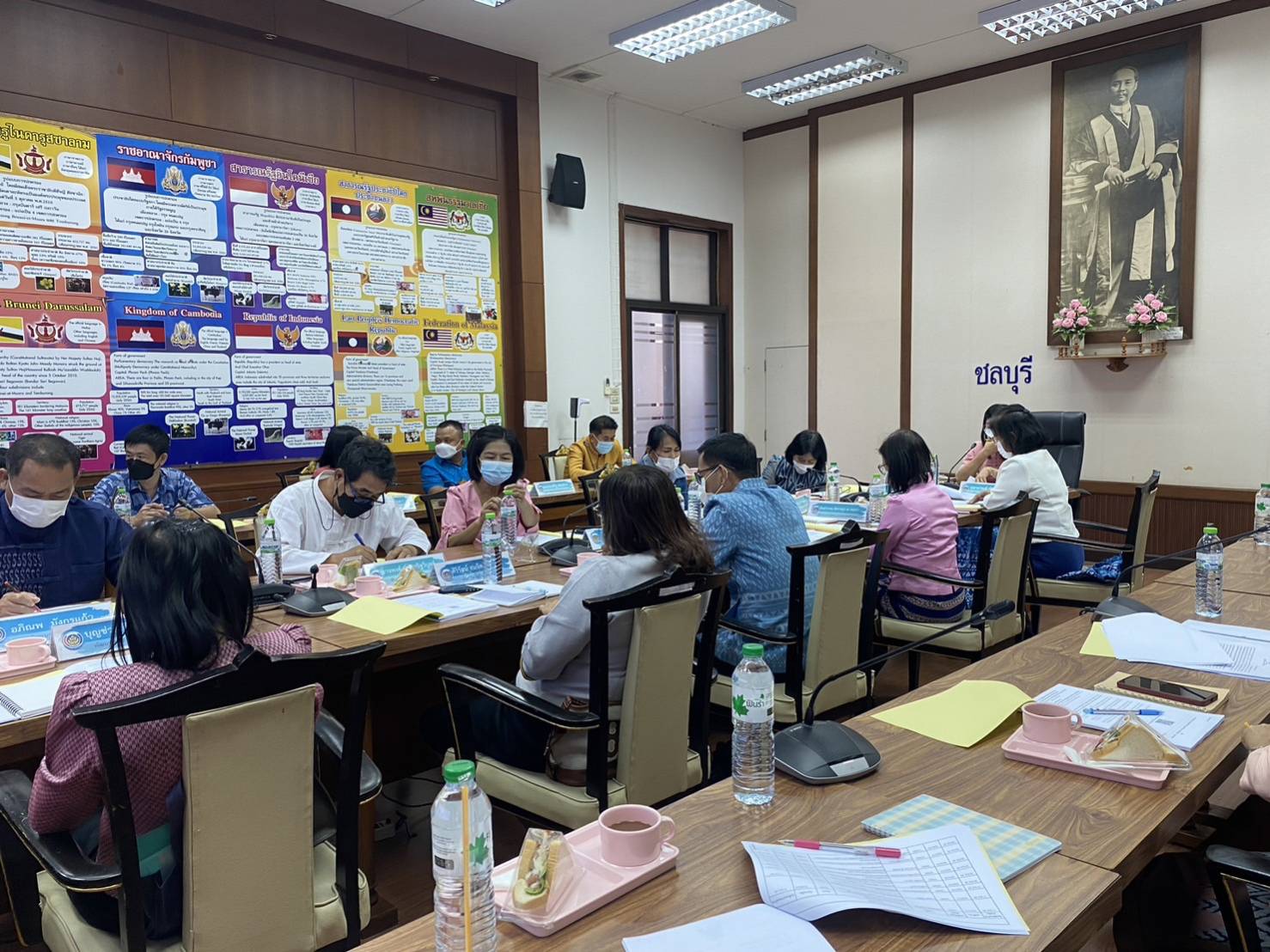 #พช.ชลบุรี# จัดการประชุมผู้อำนวยการกลุ่มงานฯ และพัฒนาการอำเภอในสังกัดสำนักงานพัฒนาชุมชนจังหวัดชลบุรี ครั้งที่ 11/2565