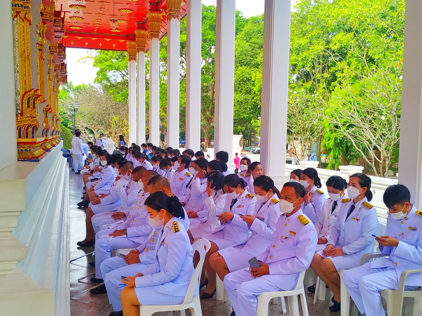 #พช.ชลบุรี# ร่วมพิธีเจริญพระพุทธมนต์ถวายพระราชกุศล สมเด็จพระเจ้าลูกเธอ เจ้าฟ้าสิริวัณณวรีนารีรัตนราชกัญญา เนื่องในโอกาสวันคล้ายวันประสูติ ครบ 3 รอบ วันที่ 8 มกราคม 2566