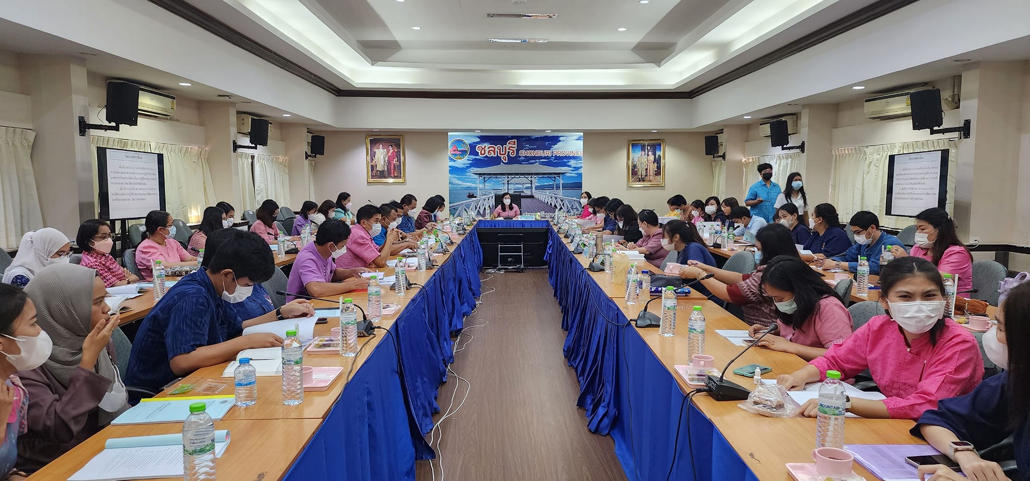 พช.ชลบุรี จัดประชุมผู้บริหาร ข้าราชการ ลูกจ้างประจำ และพนักงาน ในสังกัดสำนักงานพัฒนาชุมชนจังหวัดชลบุรี ครั้งที่ 2/2566