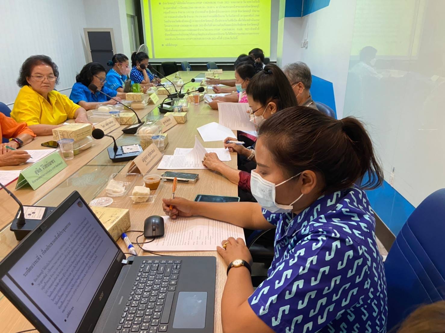 พช.ชลบุรี ดำเนินโครงการ OTOP CHONBURI FAIR 2023 เพื่อส่งเสริมช่องทางการตลาดแก่ผู้ประกอบการ OTOP