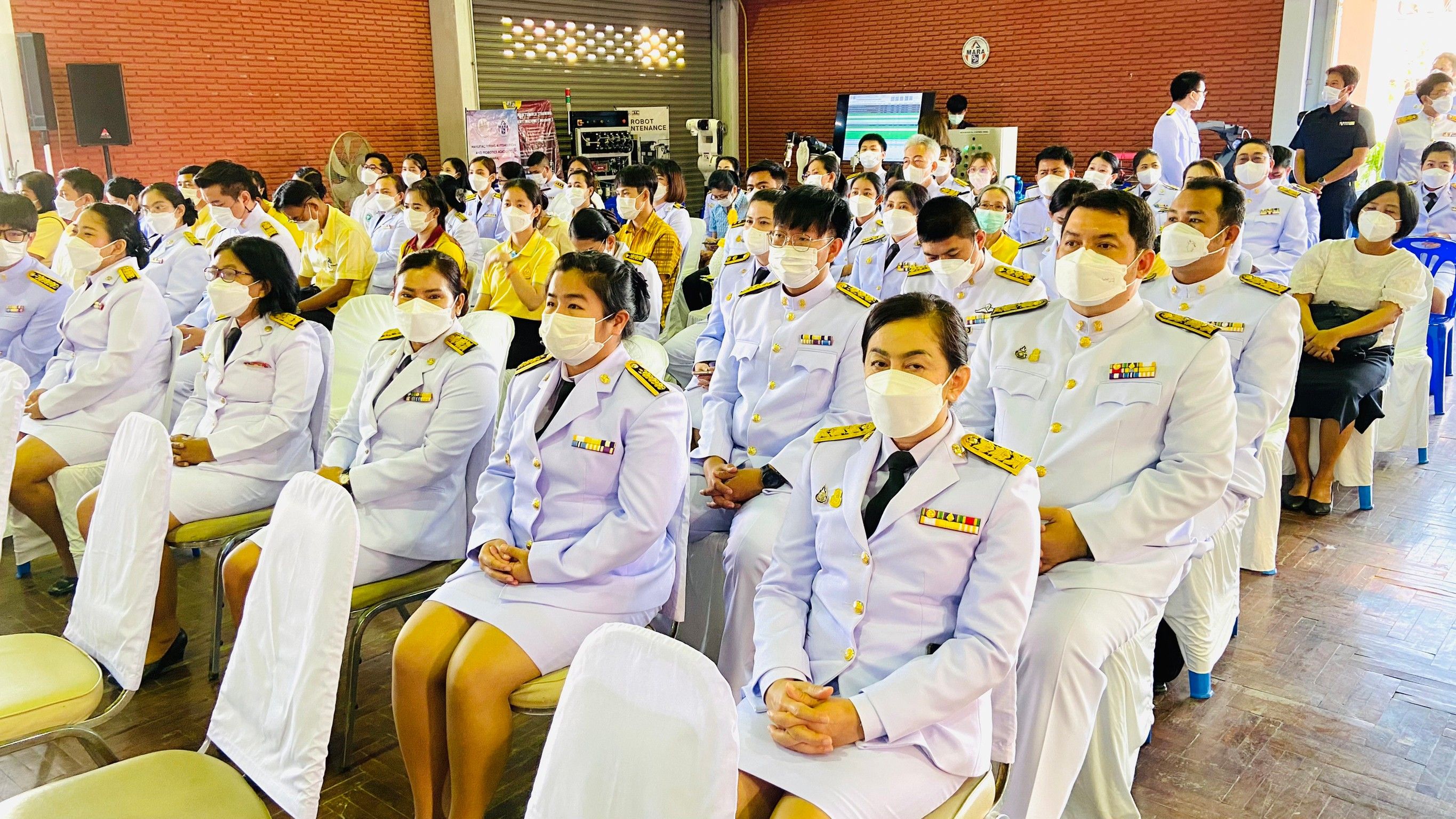 พช.ชลบุรี ร่วมพิธีวันพระบิดาแห่งมาตรฐานการช่างไทย