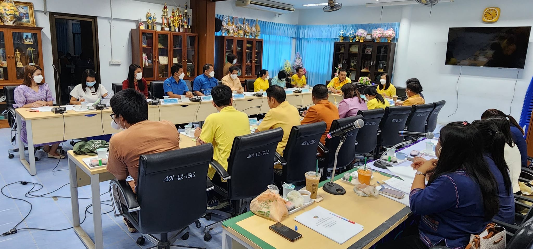 พช.ชลบุรี จัดประชุมผู้อำนวยการกลุ่มงาน และพัฒนาการอำเภอสัญจร ครั้งที่ 3/2566