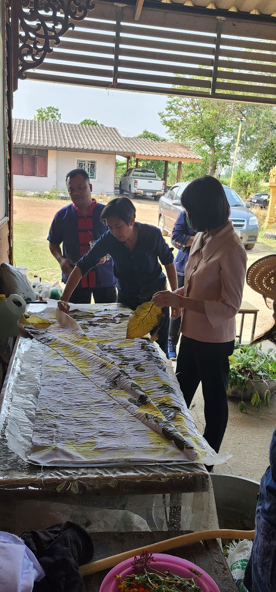 ผู้ตรวจราชการกรมการพัฒนาชุมชน ลงพื้นที่ติดตามสนับสนุน กิจกรรมพัฒนาชุมชนอำเภอพนัสนิคม จังหวัดชลบุรี