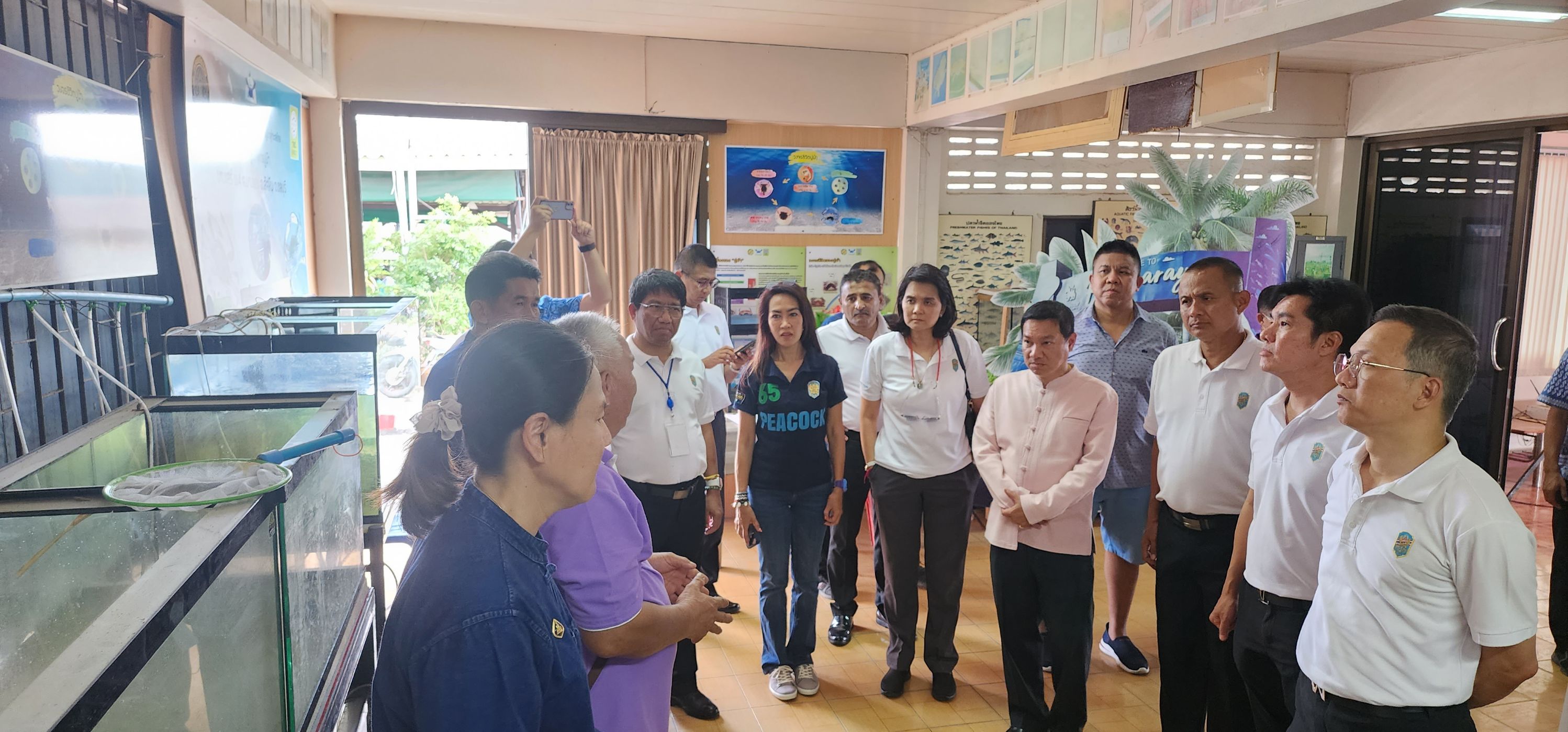 พช.ชลบุรี ร่วมต้อนรับอธิบดีกรมการพัฒนาชุมชน ติดตามงานพัฒนาชุมชนในพื้นที่ ขับเคลื่อนเศรษฐกิจฐานราก ชุมชนท่องเที่ยว OTOP นวัตวิถี จังหวัดชลบุรี