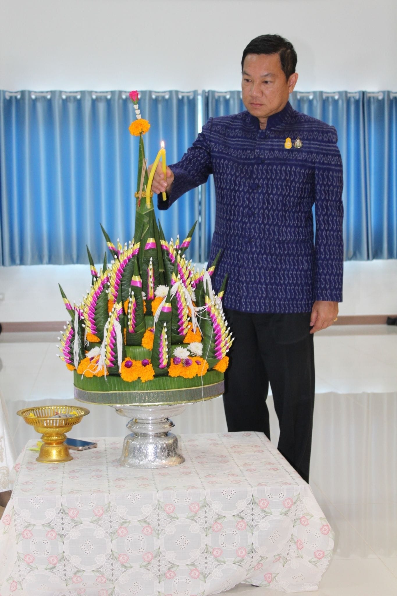 พช.ชลบุรี ร่วมพิธีเปิดอบรมพัฒนากรรุ่น 123