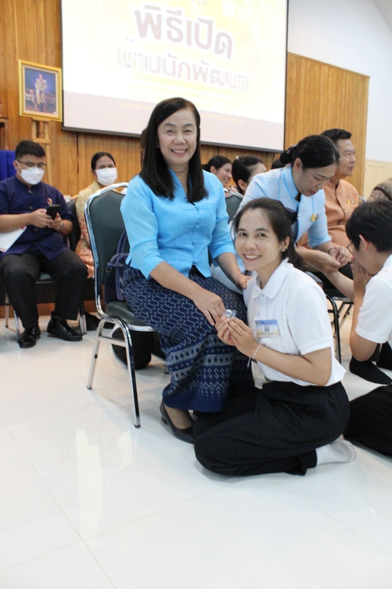 พช.ชลบุรี ร่วมพิธีเปิดอบรมพัฒนากรรุ่น 123