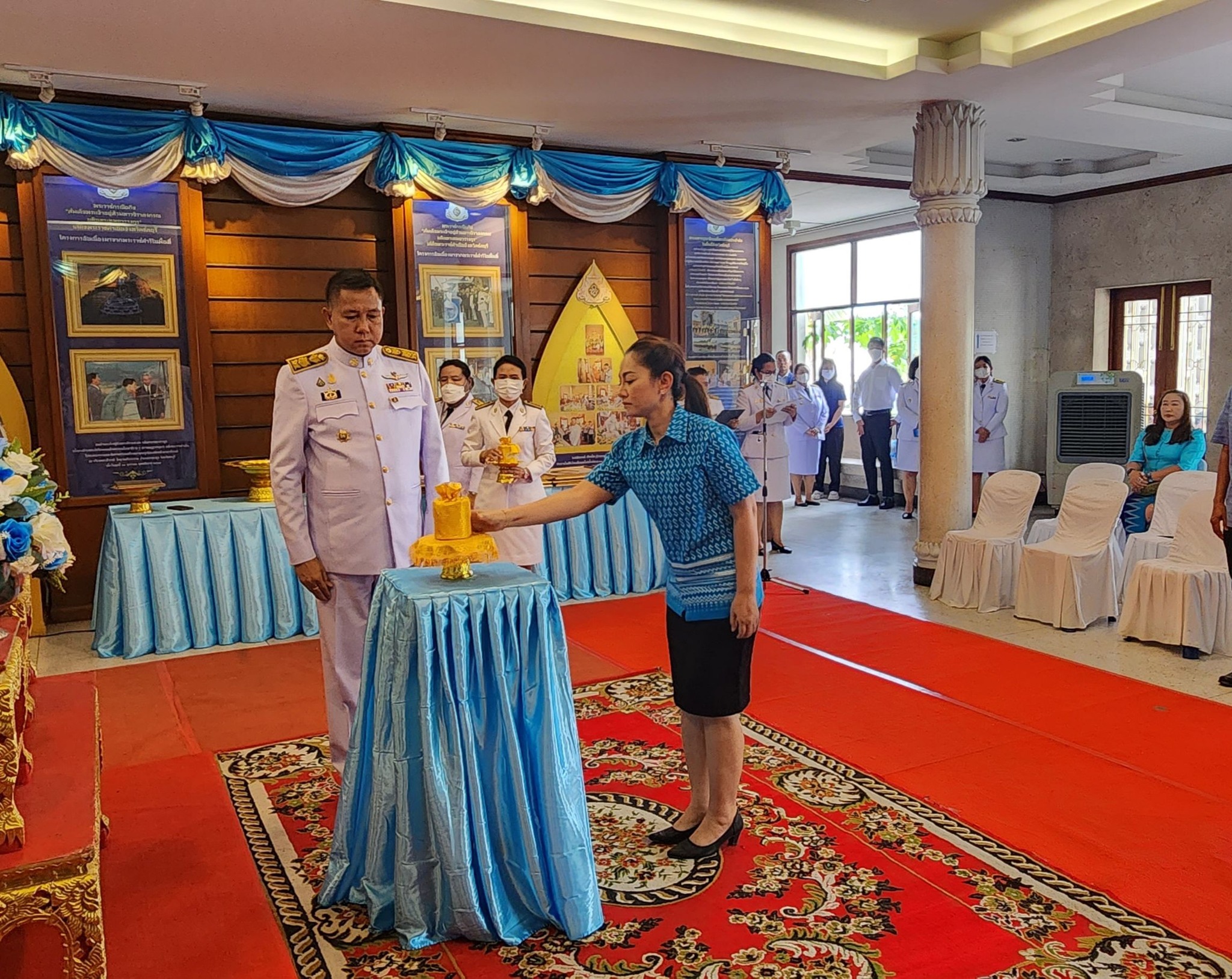 พช.ชลบุรี จัดพิธีมอบเงินพระราชทานขวัญถุงกองทุนแม่ของแผ่นดิน ประจำปี 2566