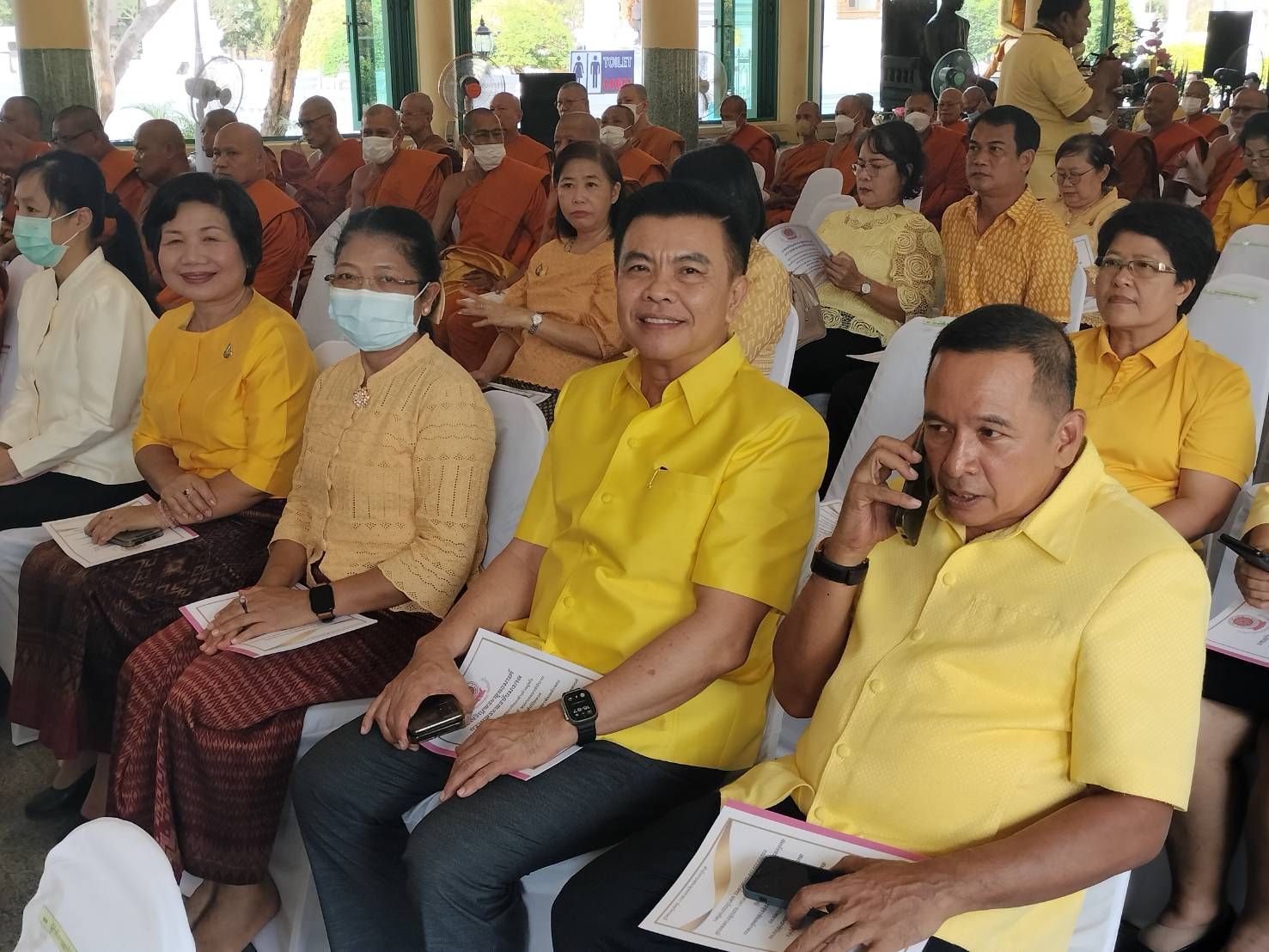 พช.ชลบุรี ร่วมพิธีเจริญพระพุทธมนต์เฉลิมพระเกียรติถวายพระพรชัยมงคลแด่ พระบาทสมเด็จพระเจ้าอยู่หัว เนื่องในโอกาสวันเฉลิมพระชนมพรรษา 6 รอบ 28 กรกฎาคม 2567