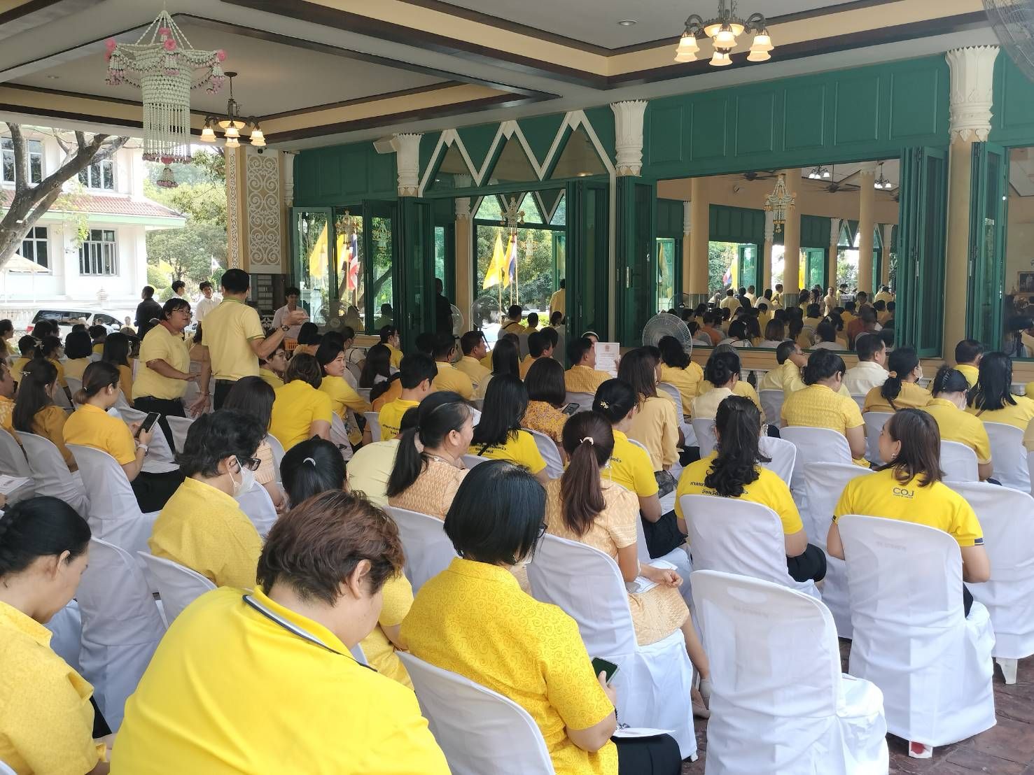 พช.ชลบุรี ร่วมพิธีเจริญพระพุทธมนต์เฉลิมพระเกียรติถวายพระพรชัยมงคลแด่ พระบาทสมเด็จพระเจ้าอยู่หัว เนื่องในโอกาสวันเฉลิมพระชนมพรรษา 6 รอบ 28 กรกฎาคม 2567