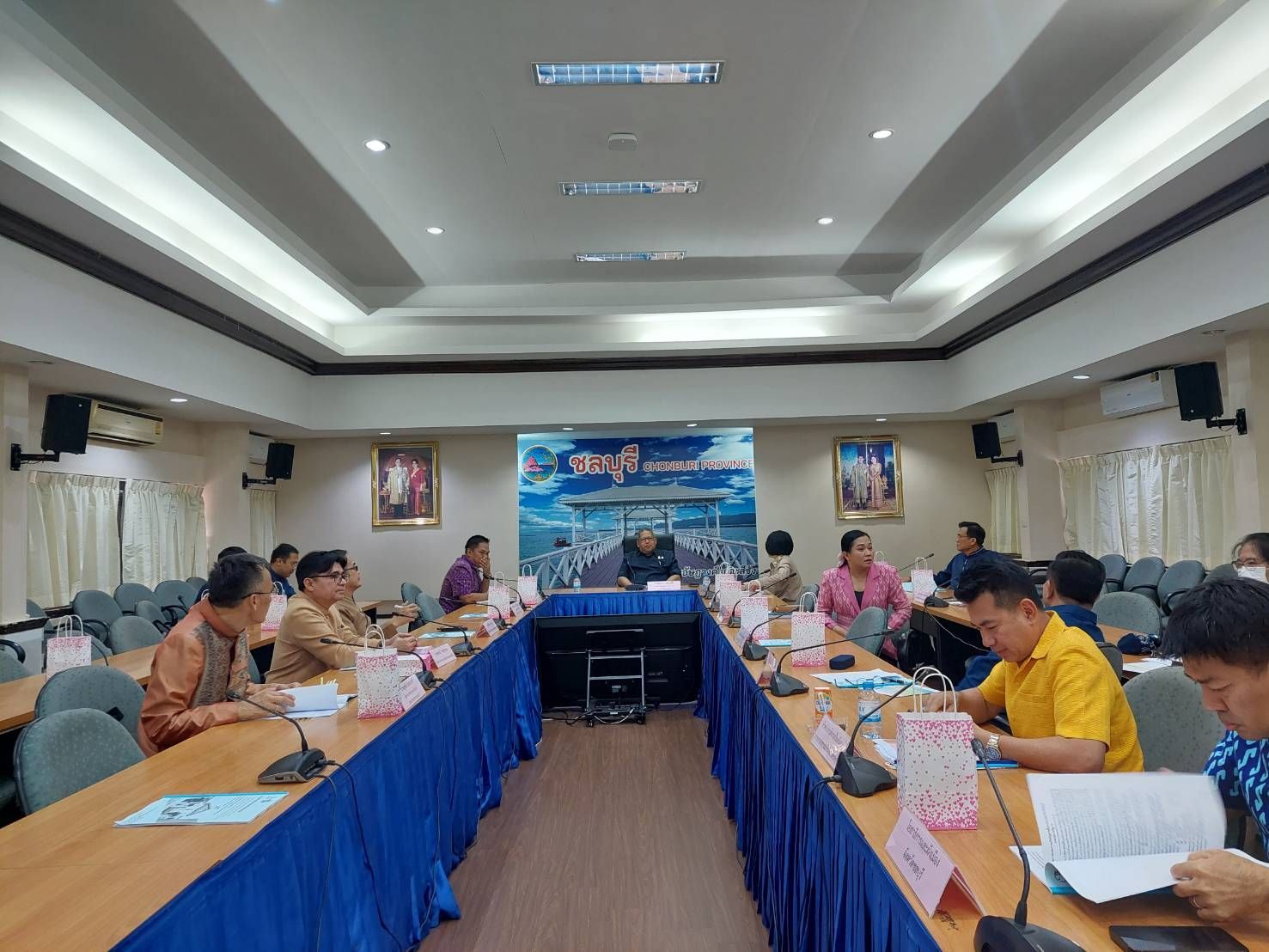 พช.ชลบุรี รับการตรวจติดตามราชการจากผู้ตรวจกระทรวงมหาดไทย เขตที่ 8