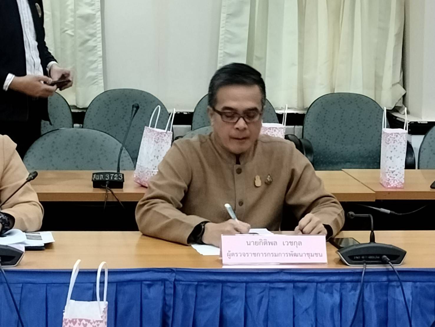 พช.ชลบุรี รับการตรวจติดตามราชการจากผู้ตรวจกระทรวงมหาดไทย เขตที่ 8