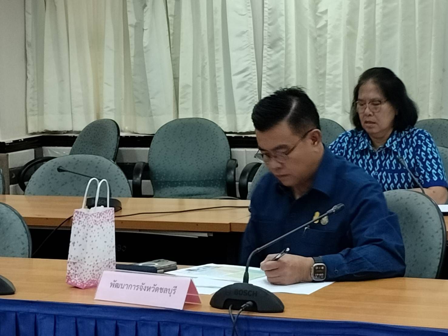 พช.ชลบุรี รับการตรวจติดตามราชการจากผู้ตรวจกระทรวงมหาดไทย เขตที่ 8