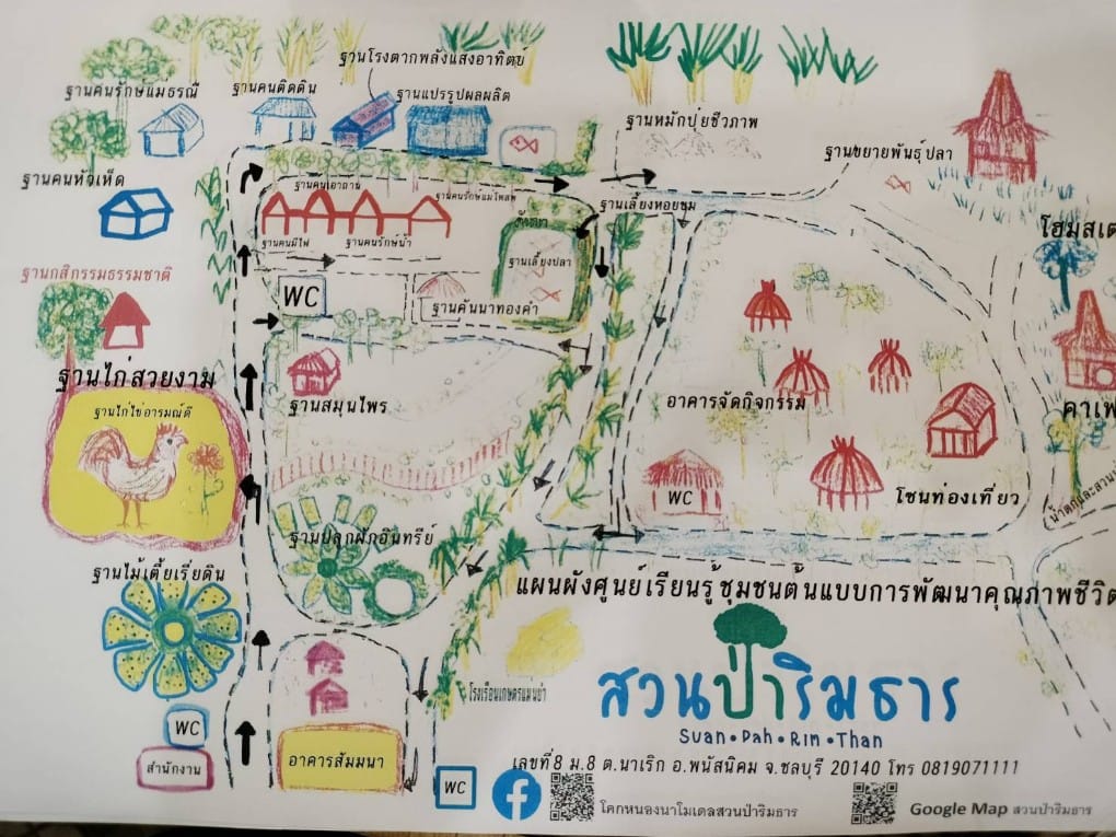 พช.ชลบุรี ติดตามการดำเนินงานศูนย์เรียนรู้การพัฒนาคุณภาพชีวิตตามหลักทฤษฎีใหม่ ประยุกต์สู่ “โคก หนอง นา”