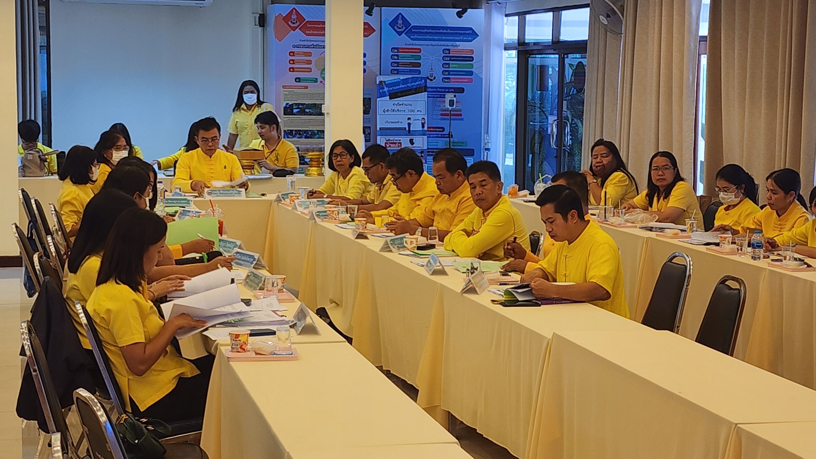 🌏พช. ชลบุรี จัดประชุมผู้อำนวยการกลุ่มงาน และพัฒนาการอำเภอ ครั้งที่ 2/2567