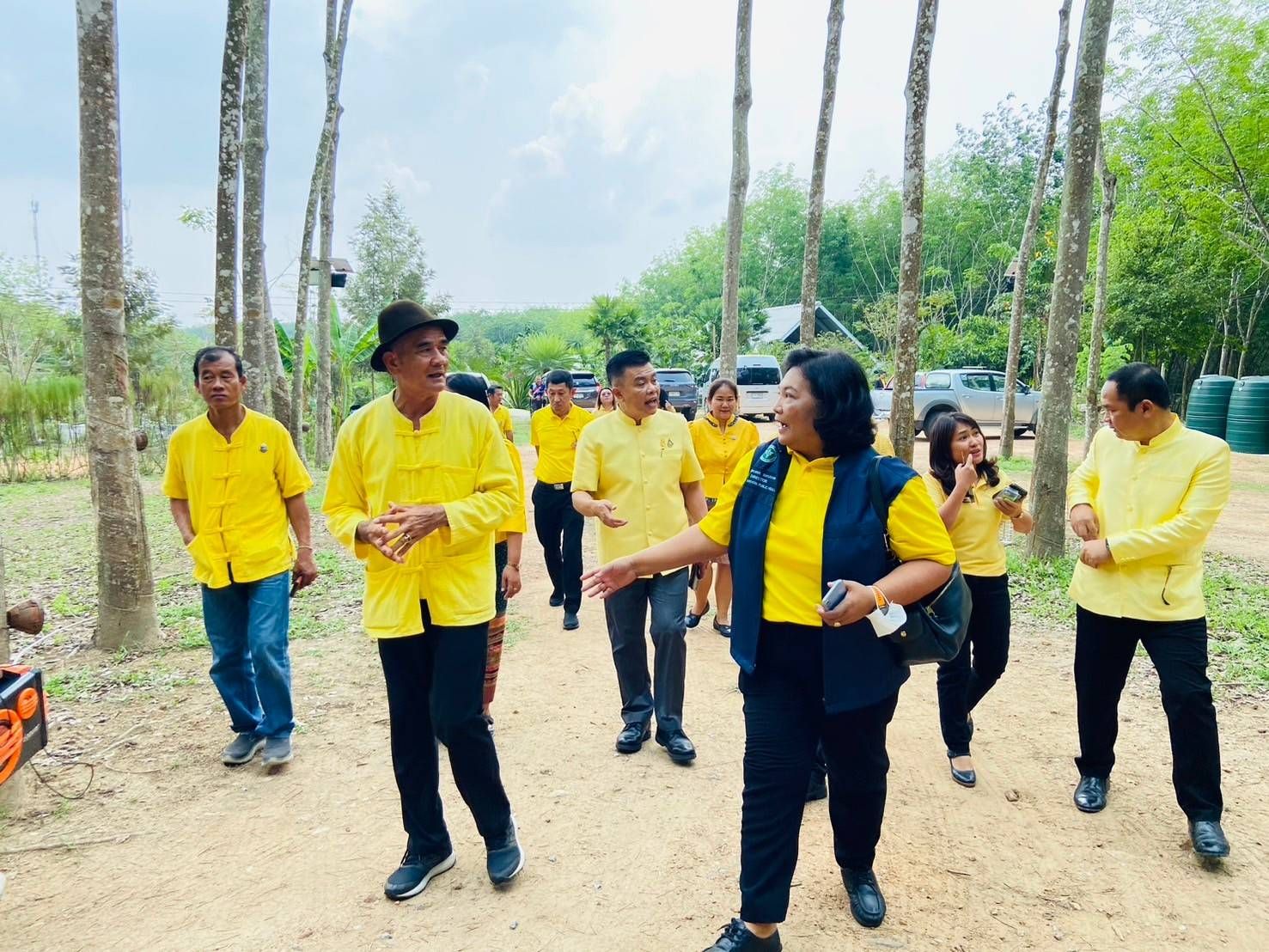 🌴พัฒนาการจังหวัดชลบุรี ลงพื้นที่เยี่ยมชมโคก หนอง นา อ.หนองใหญ่