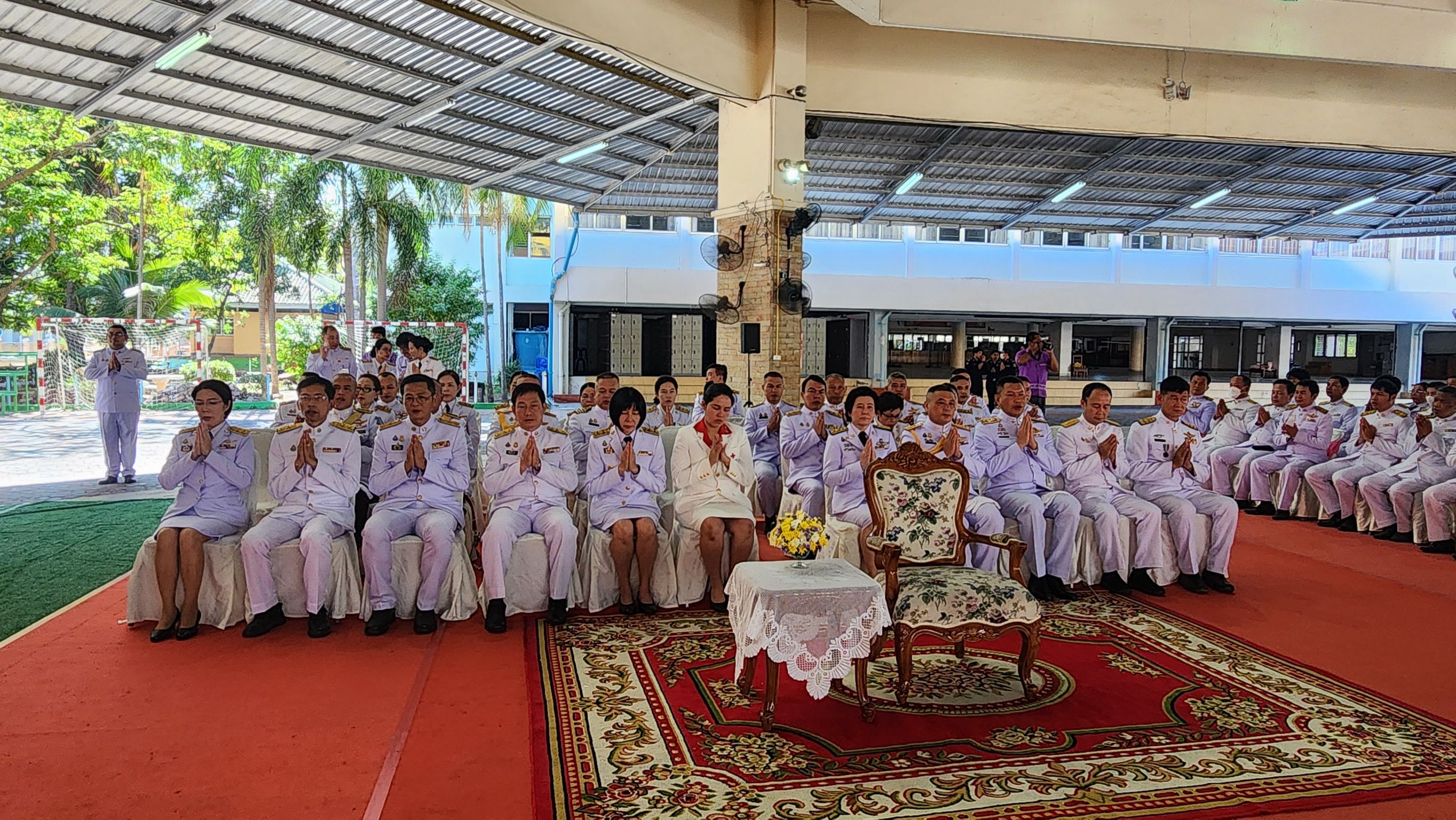 จังหวัดชลบุรี จัดพิธีทอดผ้าป่าสมทบกองทุนพัฒนาเด็กชนบท ในพระราชูปถัมภ์สมเด็จพระเทพรัตนราชสุดาฯ สยามบรมราชกุมารี ประจำปี 2567
