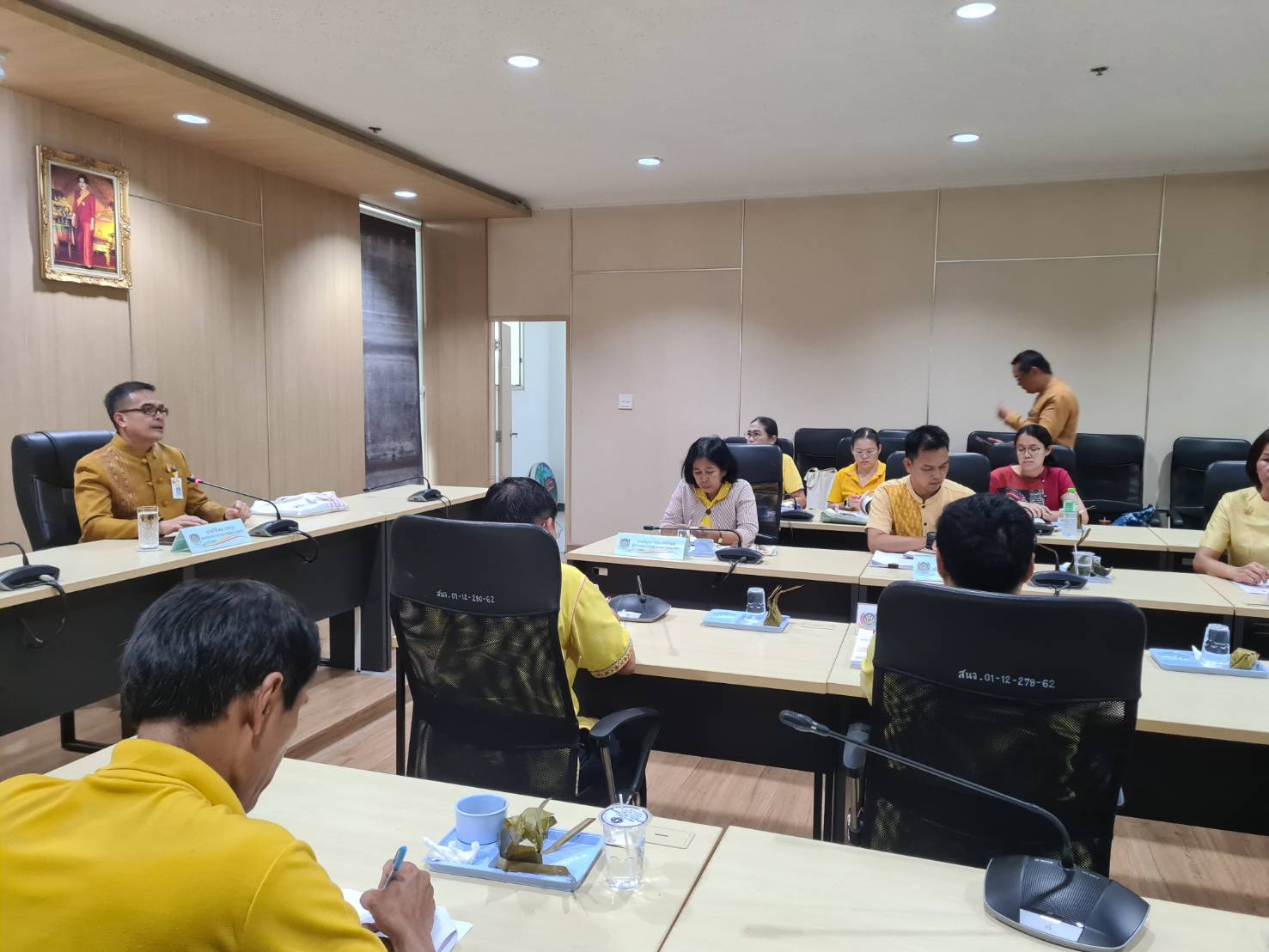 🎗🎗พช.ชลบุรี ร่วมประชุมเชิงปฏิบัติการขับเคลื่อนการดำเนินงานจัดเก็บข้อมูลความจำเป็นพื้นฐาน (จปฐ.)