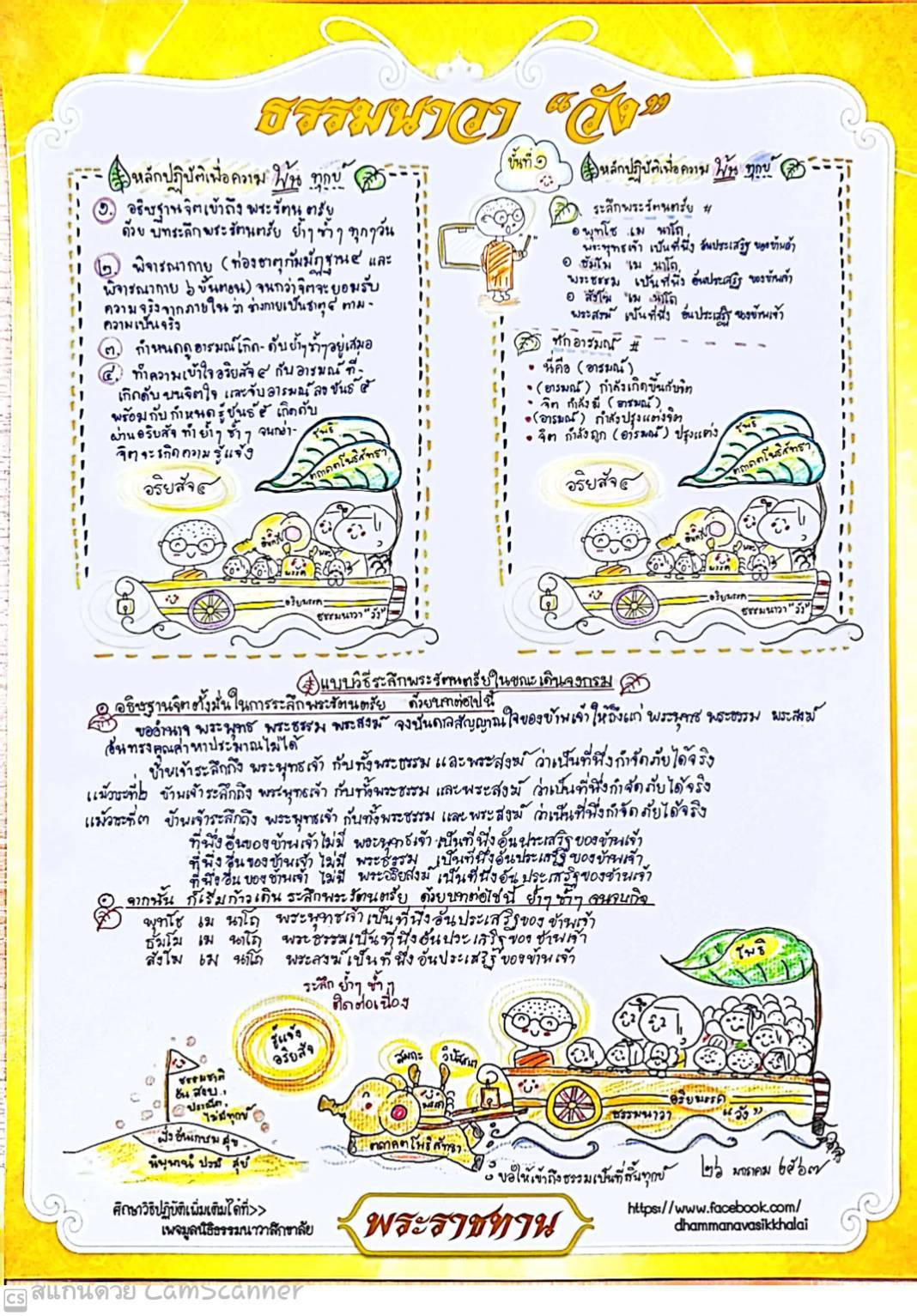 📢📢พช.ชลบุรี เข้าร่วมพิธีรับพระราชทานแผ่นธรรมนาวา “วัง”