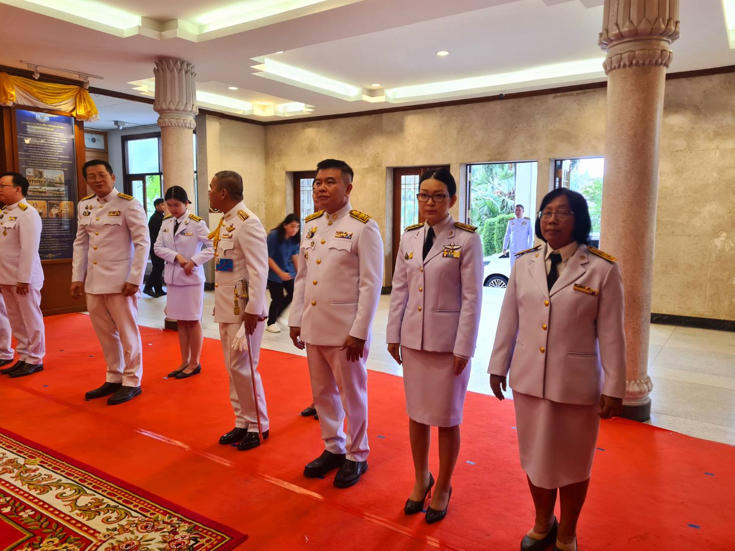 📢📢พช.ชลบุรี เข้าร่วมพิธีรับพระราชทานแผ่นธรรมนาวา “วัง”