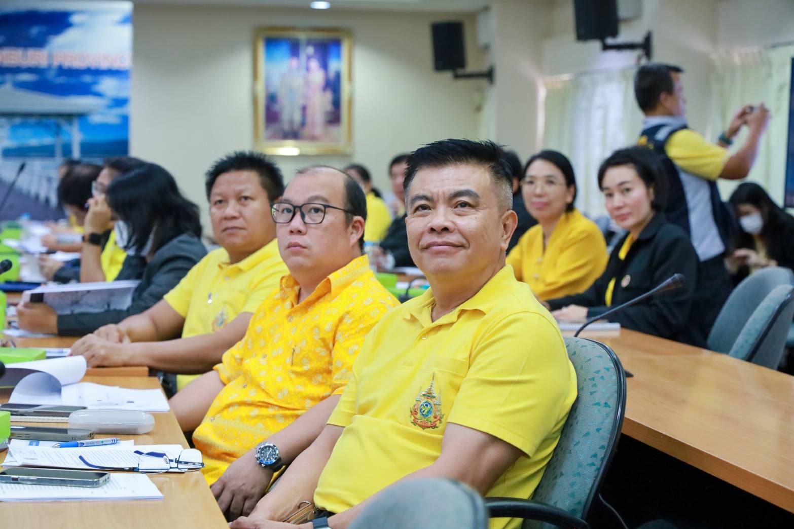 🔈🔈พช.ชลบุรี ร่วมประชุมเตรียมความพร้อมจัดกิจกรรม เดิน วิ่ง ปั่น ธงตราสัญลักษณ์เฉลิมพระเกียรติพระบาทสมเด็จพระเจ้าอยู่หัวเนื่องในโอกาสพระราชพิธีมหามงคลเฉลิมพระชนมพรรษา 6 รอบ 28 กรกฎาคม 2567