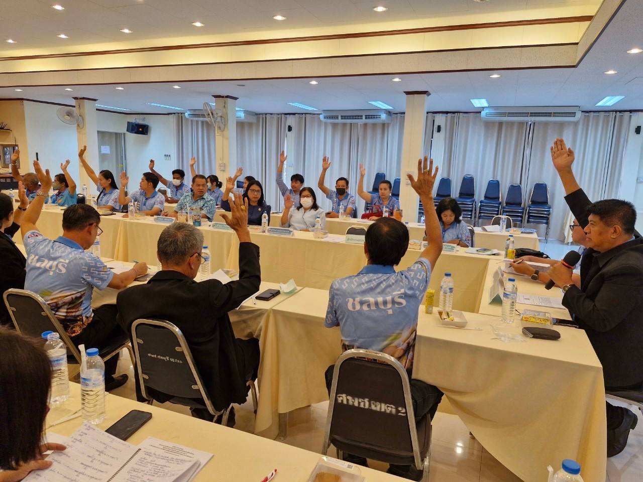 📍📍พช.ชลบุรี ร่วมประชุมเครือข่ายกองทุนแม่ของแผ่นดินจังหวัดชลบุรี ครั้งที่ 2/2567