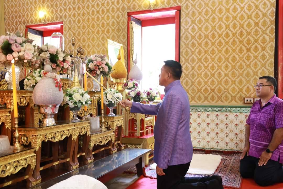 ⭐️⭐️พช.ชลบุรี ร่วมพิธีเจริญพระพุทธมนต์และเจริญจิตตภาวนา ถวายเป็นพระราชกุศลเนื่องในโอกาสวันเฉลิมพระชนมพรรษา สมเด็จพระนางเจ้าฯ พระบรมราชินี 3 มิถุนายน 2567