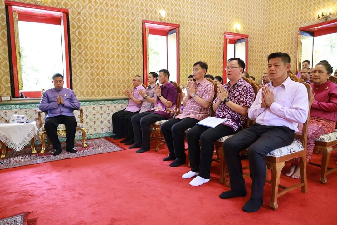 ⭐️⭐️พช.ชลบุรี ร่วมพิธีเจริญพระพุทธมนต์และเจริญจิตตภาวนา ถวายเป็นพระราชกุศลเนื่องในโอกาสวันเฉลิมพระชนมพรรษา สมเด็จพระนางเจ้าฯ พระบรมราชินี 3 มิถุนายน 2567