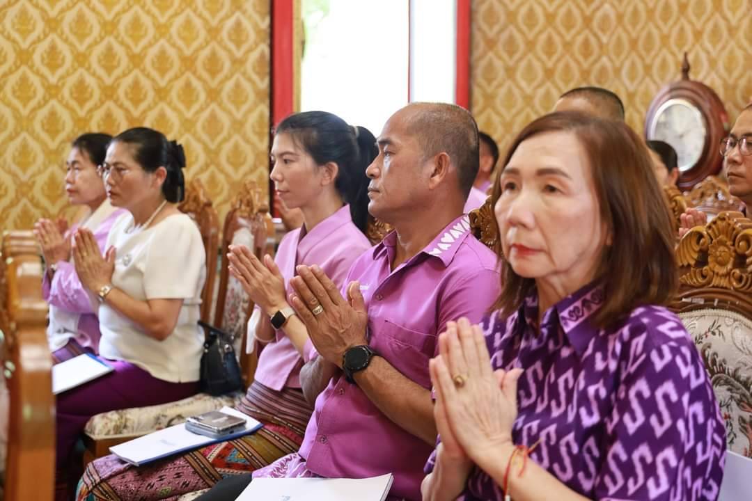 ⭐️⭐️พช.ชลบุรี ร่วมพิธีเจริญพระพุทธมนต์และเจริญจิตตภาวนา ถวายเป็นพระราชกุศลเนื่องในโอกาสวันเฉลิมพระชนมพรรษา สมเด็จพระนางเจ้าฯ พระบรมราชินี 3 มิถุนายน 2567