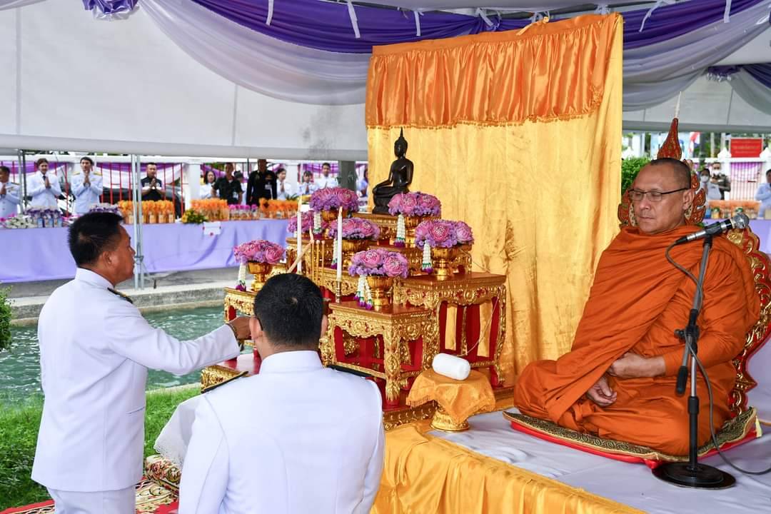 🎗🎗พช. ชลบุรี ร่วมพิธีทำบุญตักบาตรเพื่อถวายเป็นพระราชกุศล เนื่องในโอกาสวันเฉลิมพระชนมพรรษา สมเด็จพระนางเจ้าสุทิดา พัชรสุธาพิมลลักษณ พระบรมราชินี 3 มิถุนายน 2567