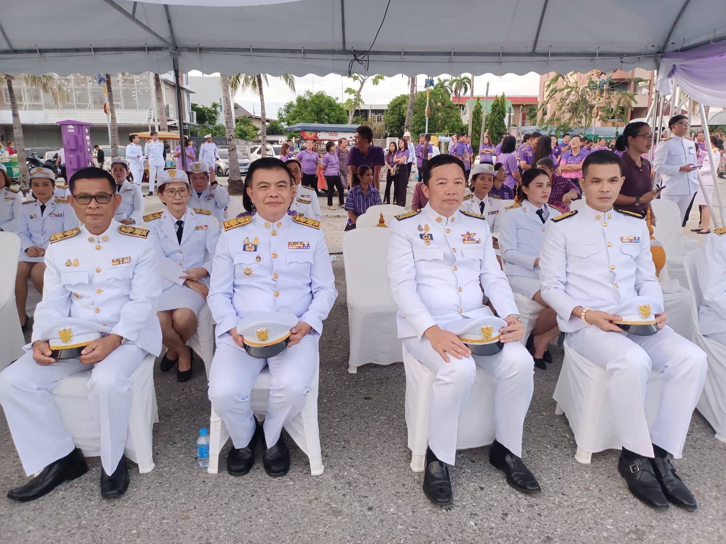 ♦️♦️พช.ชลบุรี ร่วมพิธีถวายเครื่องราชสักการะและวางพานพุ่ม และจุดเทียนชัยถวายพระพรชัยมงคล เฉลิมพระเกียรติสมเด็จพระนางเจ้าสุทิดา พัชรสุธาพิมลลักษณ พระบรมราชินี เนื่องในโอกาสมหามงคลเฉลิมพระชนมพรรษา 3 มิถุนายน 2567