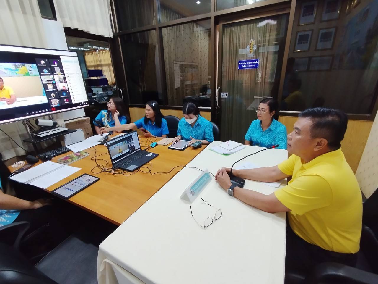 🔷️🔷️พช.ชลบุรี จัดทำ โครงการเบิกจ่ายอย่างถูกต้อง ถูกระเบียบ และมีคุณภาพ (Qualities check lists : QCL) ผ่านระบบออนไลน์ Google Meet