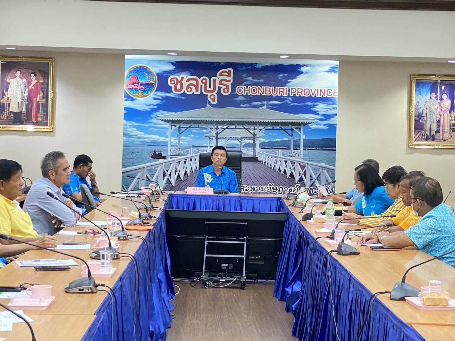 💠💠พช.ชลบุรี จัดประชุมเชิงปฏิบัติการส่งเสริมการขับเคลื่อนกิจกรรมตามแผนพัฒนาตำบล