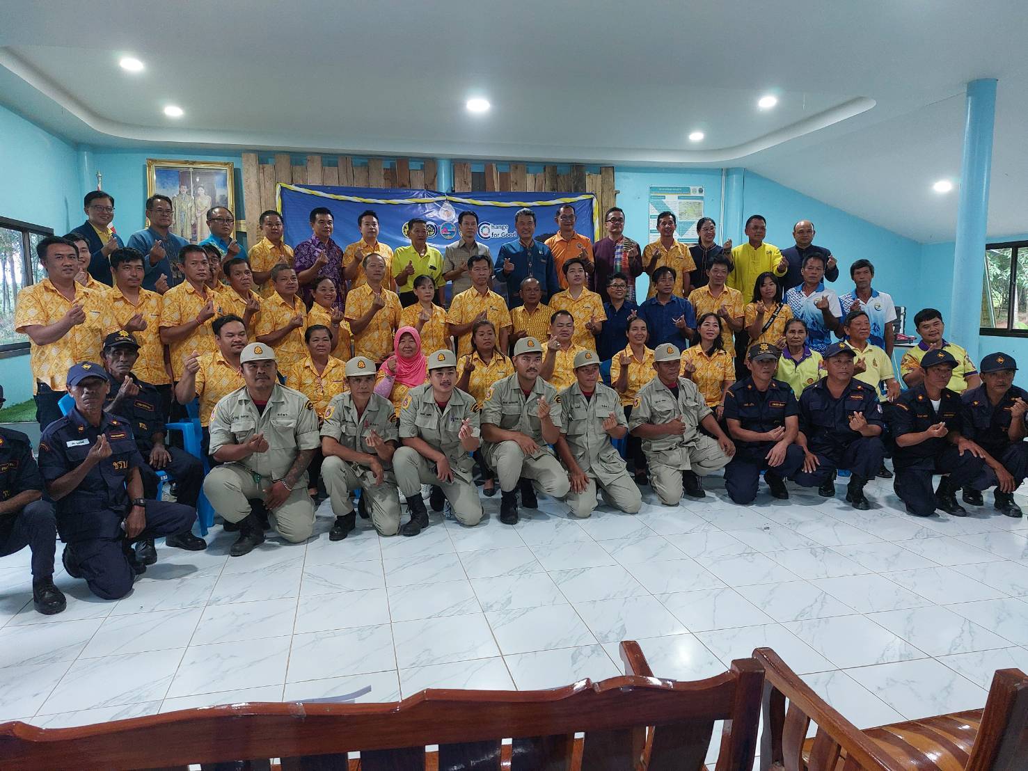 🎗🎗ปลัดกระทรวงมหาดไทย ลงพื้นที่ตรวจเยี่ยมการดำเนินงานการขับเคลื่อนงานหมู่บ้านคนรักษ์ช้างตามโครงการพัชรสุธาคชานุรักษ์