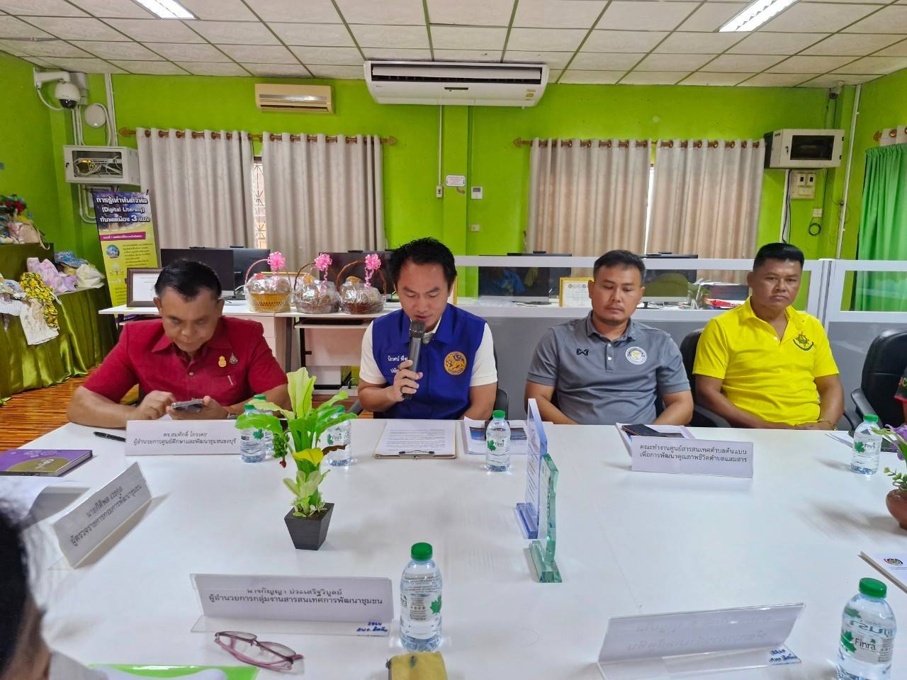 ⭐️⭐️พช.ชลบุรี รับการตรวจประเมินความพร้อมการจัดตั้งศูนย์สารสนเทศตำบลต้นแบบเพื่อพัฒนาคุณภาพชีวิต ระดับเขตตรวจราชการ ประจำปีงบประมาณ พ.ศ. 2567