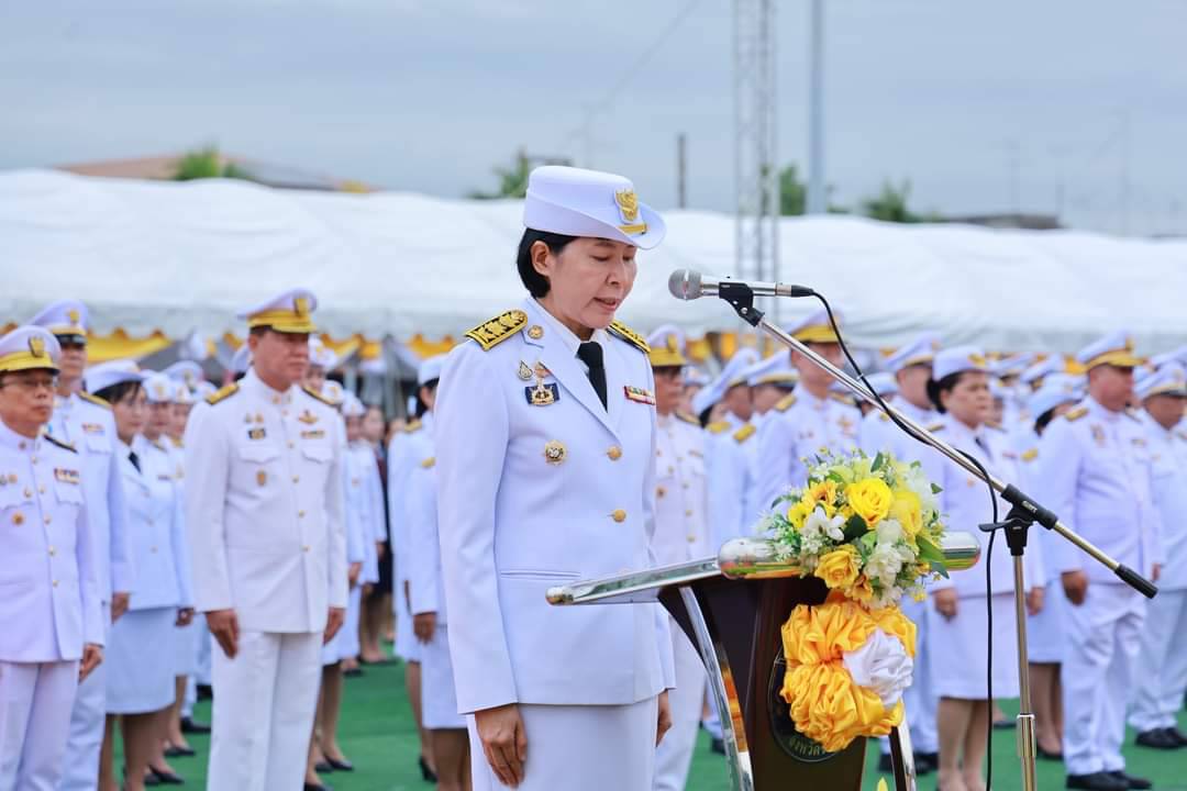 🌼🌼พช.ชลบุรี ร่วมพิธีถวายสัตย์ปฏิญาณเพื่อเป็นข้าราชการที่ดีและพลังของแผ่นดิน