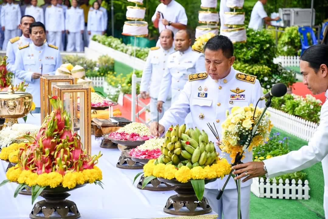 ♦️♦️พช.ชลบุรี ร่วมพิธีพลีกรรมตักน้ำจากแหล่งน้ำศักดิ์สิทธิ์