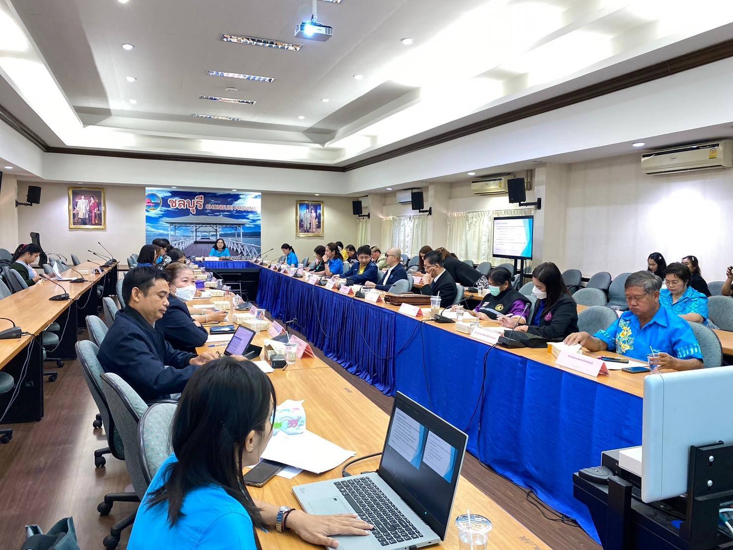 🔷️🔷️พช.ชลบุรี จัดประชุมคณะทำงานสนับสนุนการดำเนินงาน ด้านการเกษตร ด้านการแปรรูป (OTOP/SMEs)  ด้านการท่องเที่ยวโดยชุมชน ครั้งที่ 1/2567