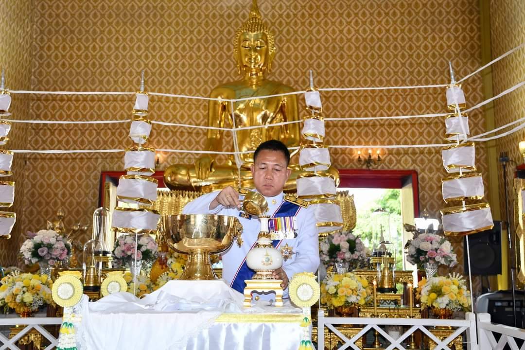 📍📍พช.ชลบุรี ร่วมพิธีเวียนเทียนสมโภชน้ำพระพุทธมนต์ศักดิ์สิทธิ์ เนื่องในโอกาสพระราชพิธีมหามงคลเฉลิมพระชนมพรรษา 6 รอบ 28 กรกฎาคม 2567 จังหวัดชลบุรี