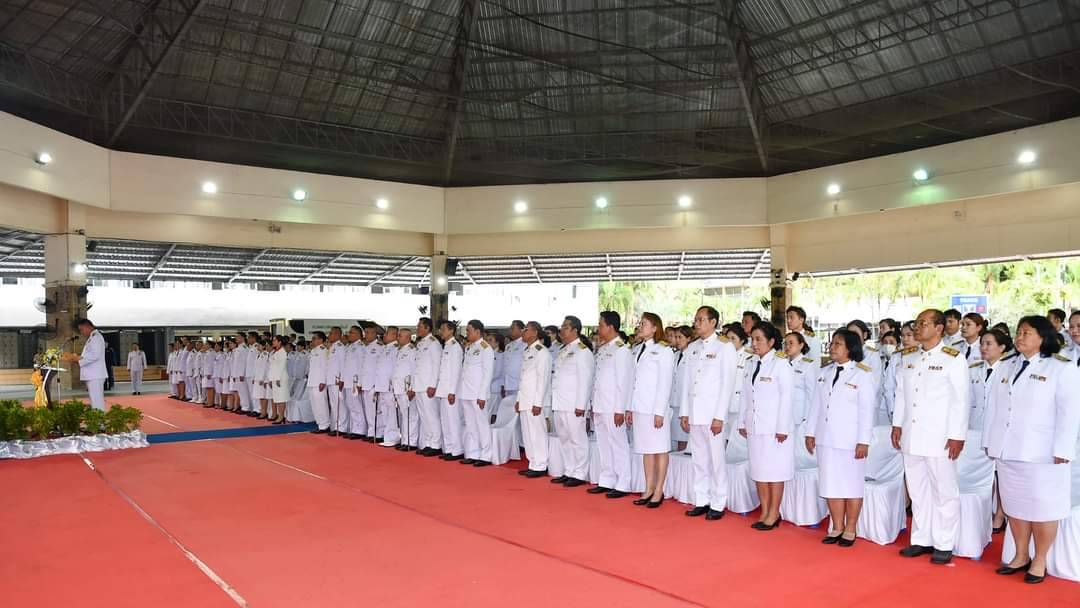 ⭐️⭐️พช.ชลบุรี เข้าร่วมพิธีวางพวงมาลาถวายราชสักการะเนื่องในวันคล้ายวันสวรรคตสมเด็จพระนารายณ์มหาราช ประจำปี 2567