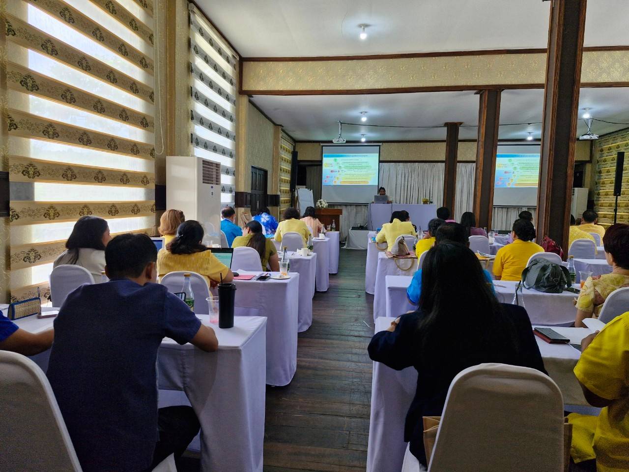 🔶️พช.ชลบุรี จัดประชุมเชิงปฏิบัติการผู้ขับเคลื่อนการบริหารจัดการหนี้ โดยศูนย์จัดการกองทุนชุมชน