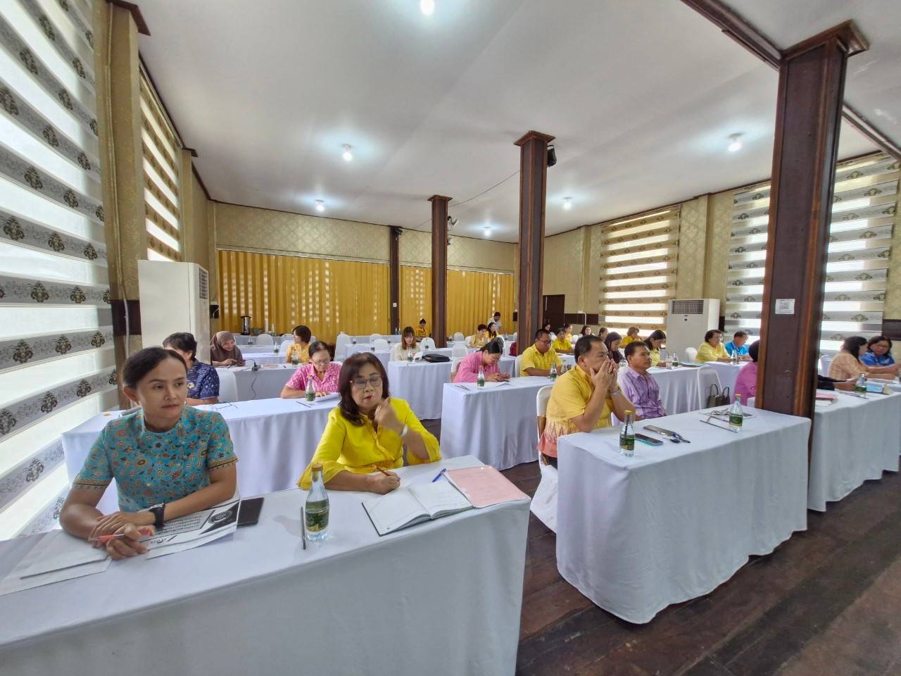 🔶️พช.ชลบุรี จัดประชุมเชิงปฏิบัติการผู้ขับเคลื่อนการบริหารจัดการหนี้ โดยศูนย์จัดการกองทุนชุมชน
