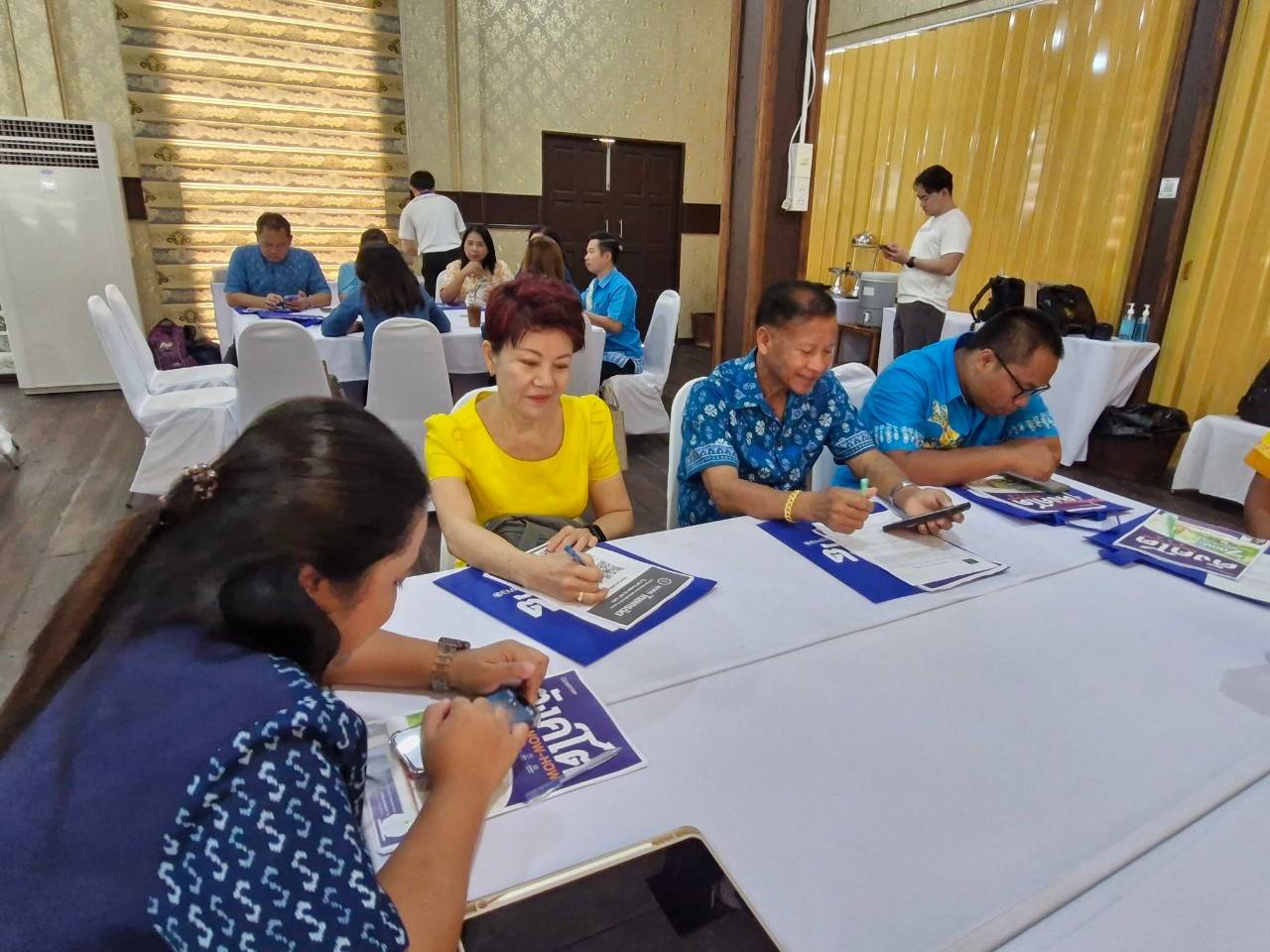 🔶️พช.ชลบุรี จัดประชุมเชิงปฏิบัติการผู้ขับเคลื่อนการบริหารจัดการหนี้ โดยศูนย์จัดการกองทุนชุมชน